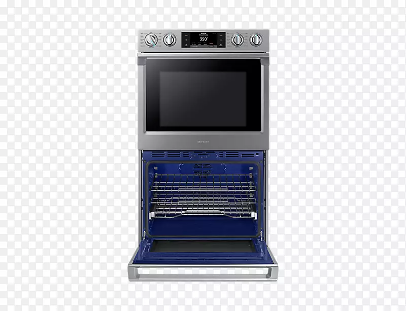 三星-30“双壁烤箱-黑色不锈钢家电对流炉