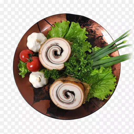 蔬菜配方装饰菜网-猪肉香肠卷