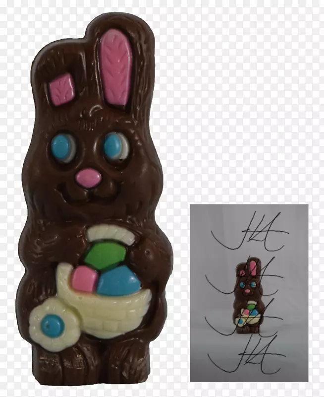 复活节兔子巧克力兔糖巧克力兔