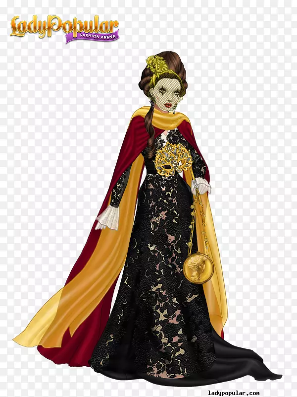 女士流行游戏时尚服饰-威尼斯狂欢节