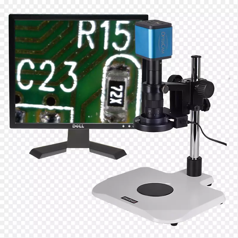 显微镜1080 p hdmi照相机尼康1 v3-数码显微镜