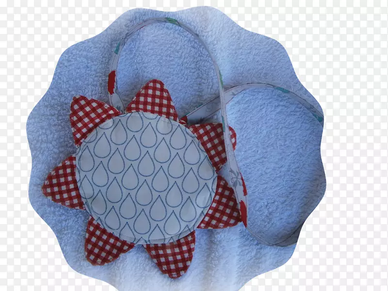 纺织品microsoft蔚蓝花瓣图案