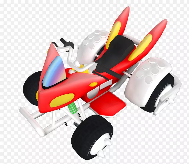 汽车无线电控制玩具汽车设计音速世嘉全明星赛车