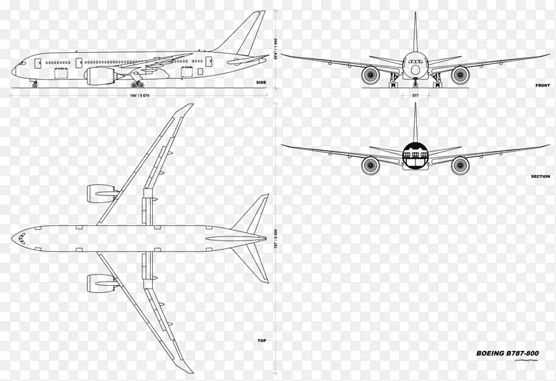波音787梦幻客机波音767波音737波音777绘图-波音777