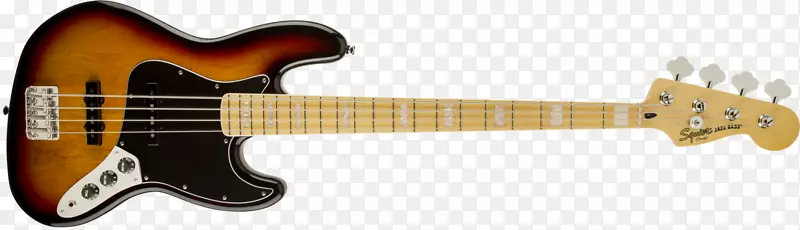 Fender爵士贝斯斯奎尔复古改良70年代爵士电吉他护舷精密低音爵士乐低音