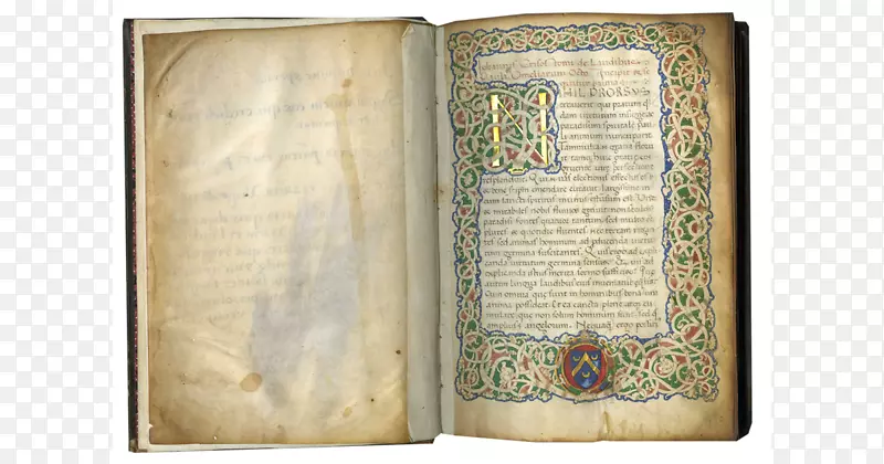 中世纪照明手稿书西密歇根大学-照明手稿