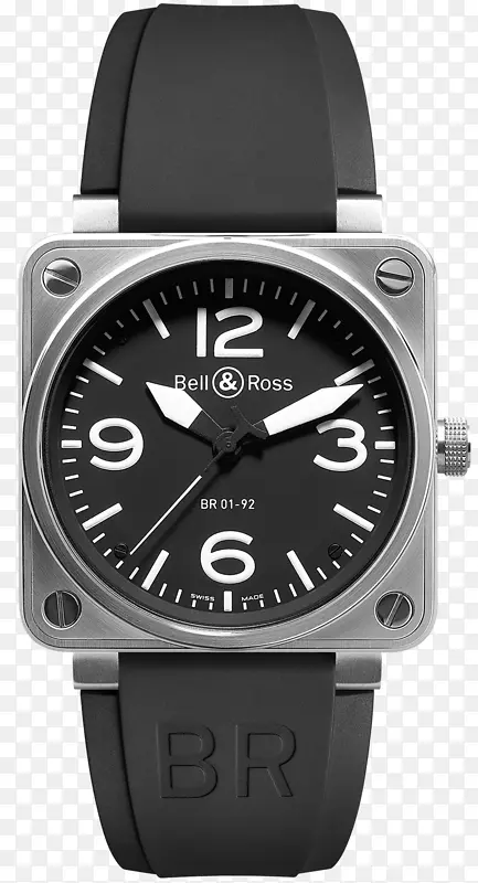 贝尔和罗斯公司自动手表金刚石涂层晶体