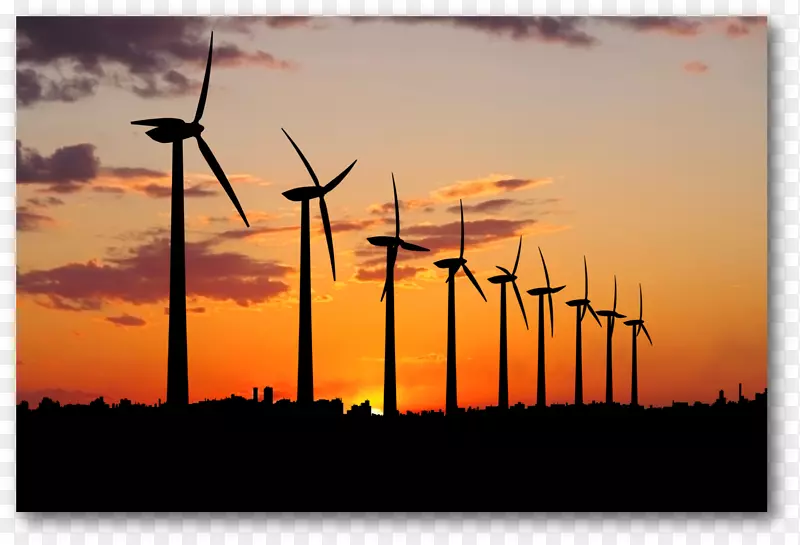 风力涡轮机风车能源公用事业-风电场