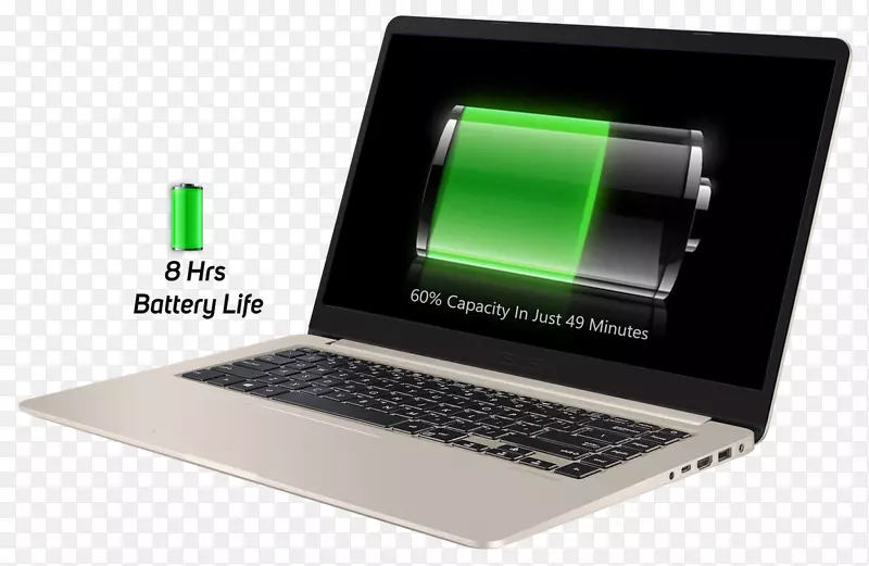 笔记本电脑英特尔核心Kaby Lake Asus Vivobook s15-锂聚合物电池