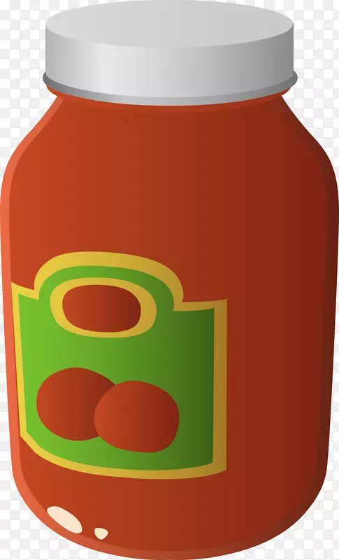 辣酱番茄酱夹艺术瓶