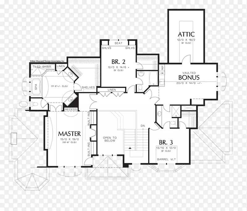 建筑平面图-房屋