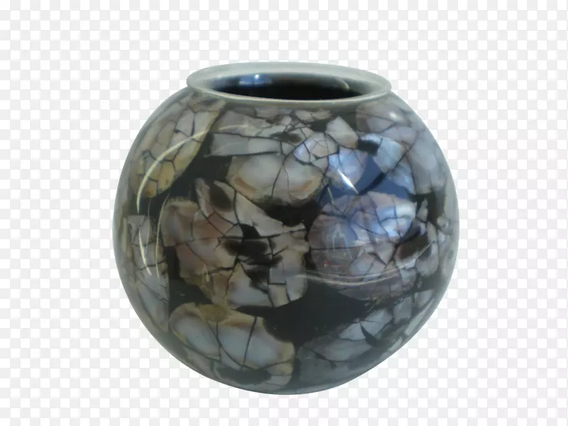 镶嵌陶瓷花瓶玻璃贝壳澳大利亚