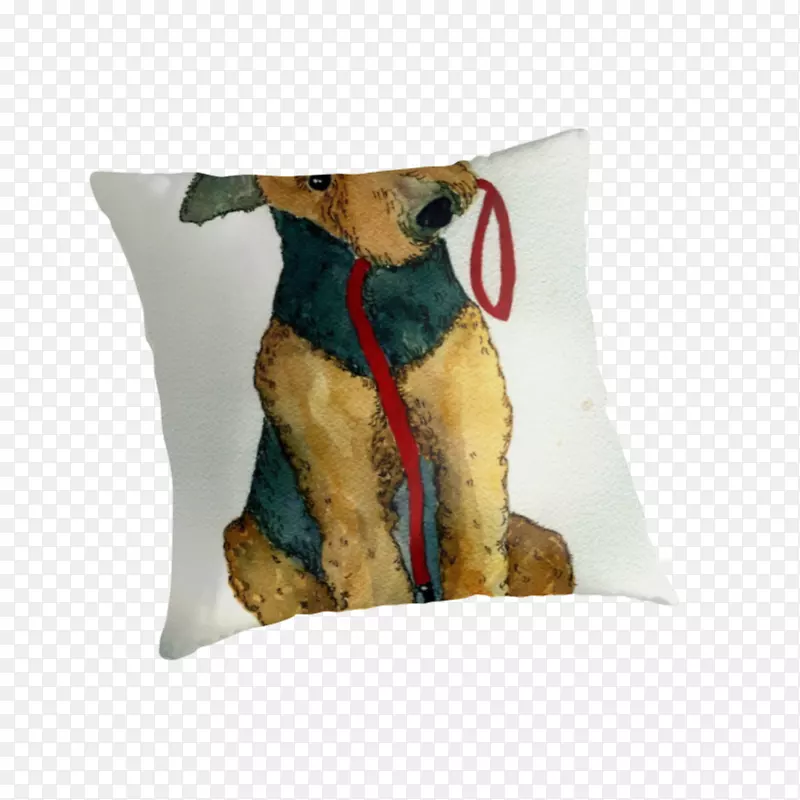 爱红猎犬狗品种扔枕头垫-艾瑞达猎犬