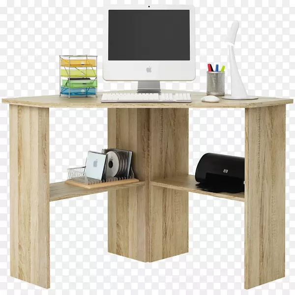电脑办公桌木材办公室