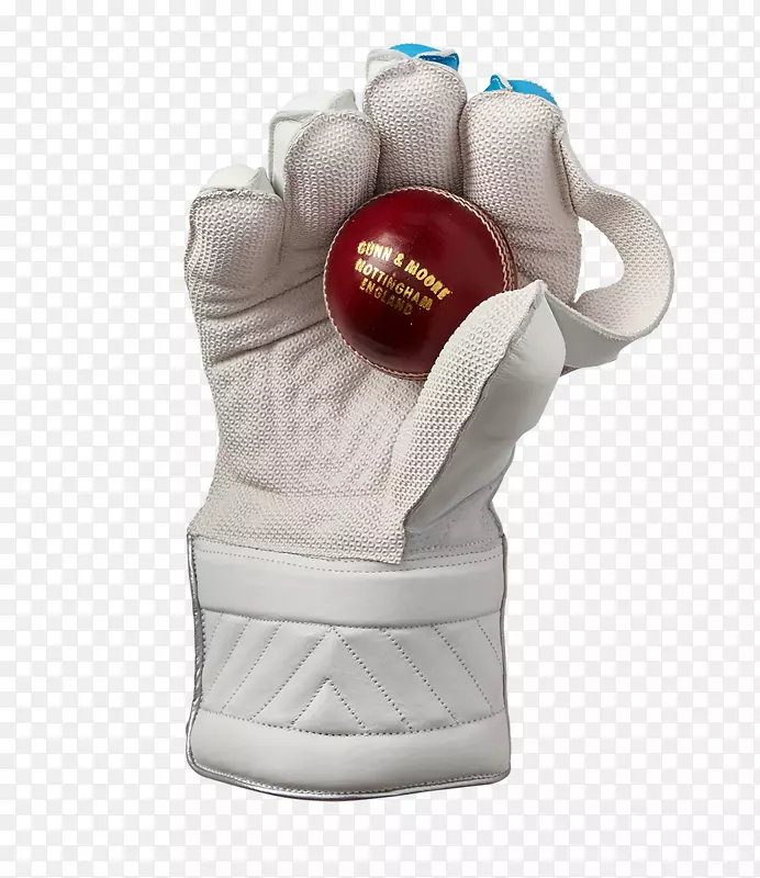 板球运动中守门员的手套防护装备