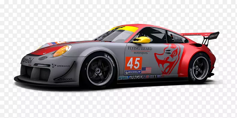 保时捷911 GT3跑车赛车联阵汽车赛车