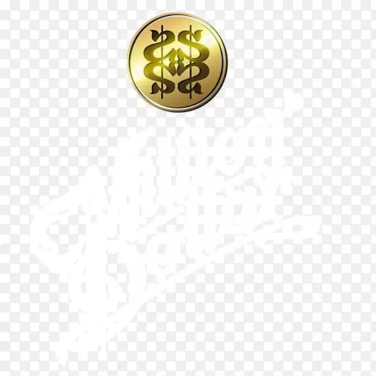 车身珠宝字体-美元标志