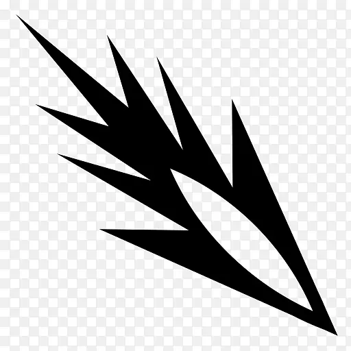 叶线角树字体-叶