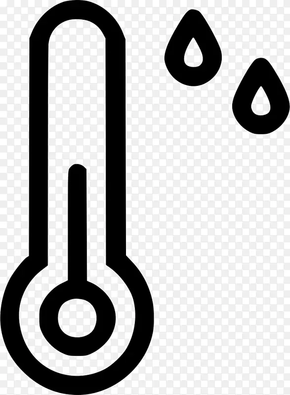 摄氏电脑图标温度等级符号