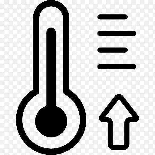 热温度计温度计算机图标
