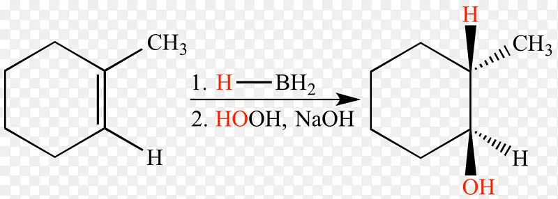 亲电加成反应有机化学水硼化氧化反应-其它反应