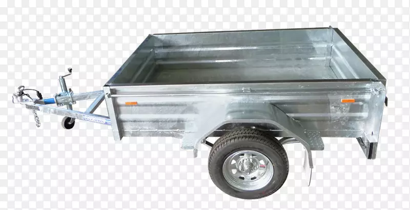 拖车翻车床零件箱金属箱