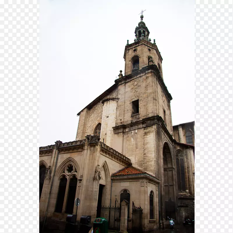 中世纪建筑大教堂尖塔大教堂