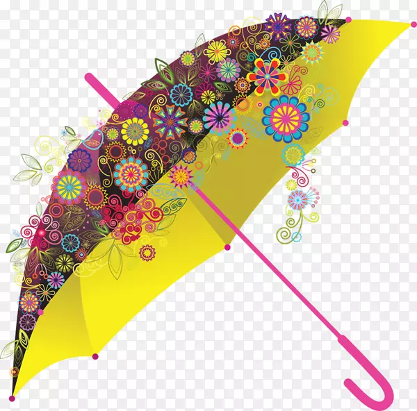 伞夹艺术-伞