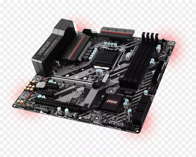 microatx lga 1151 cpu套接字主板陆地网格阵列