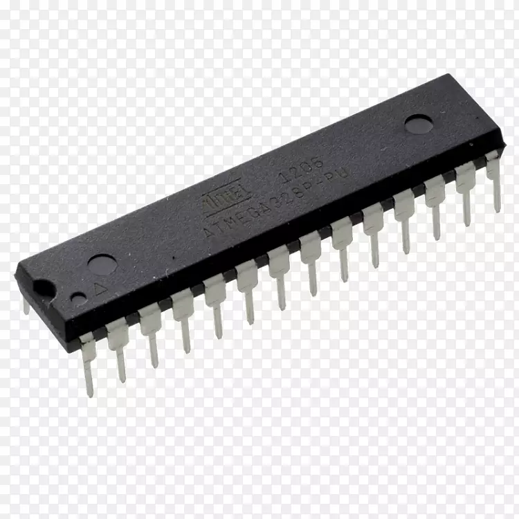微控制器晶体管atmega 328 Arduino Atmel AVR先进的微型器件