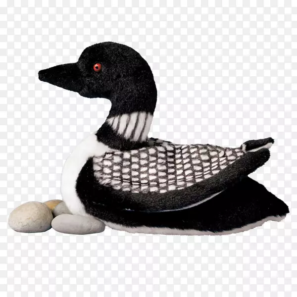 鸭鹅填充动物&可爱玩具毛绒织布-鸭子