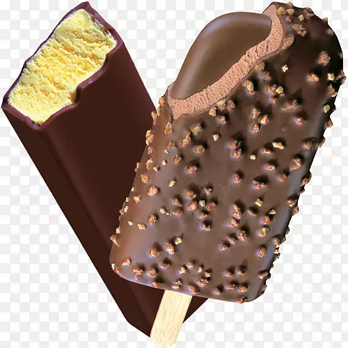 冰淇淋锥巧克力冰淇淋