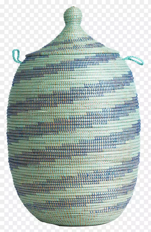 塞内加尔蓝篮绿松石-储存篮
