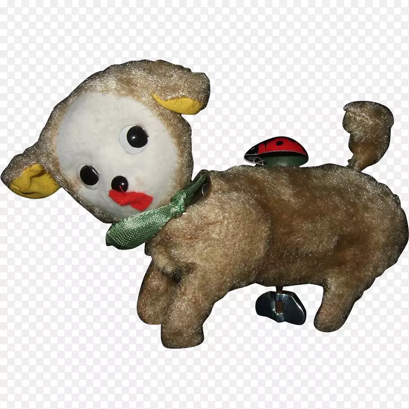 狗圣诞装饰品填充动物和可爱的玩具-狗
