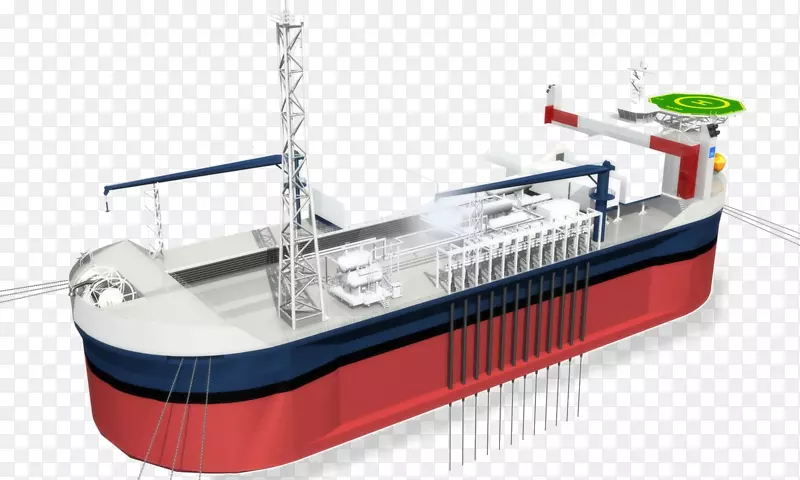 作为海上建筑的浮式生产储存和卸货lmg marin.浮式生产储存和卸载