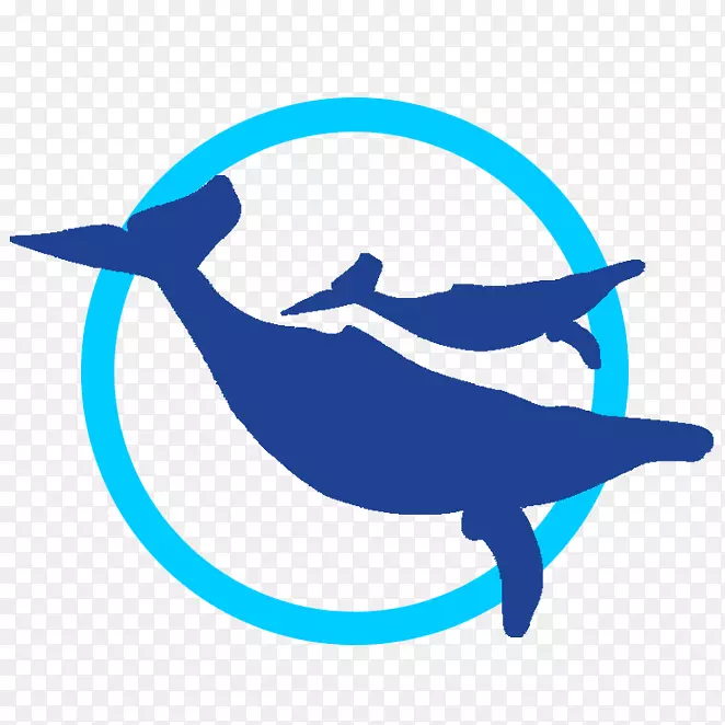 观看鲸、海豚、鲸鱼、网页浏览、剪贴画