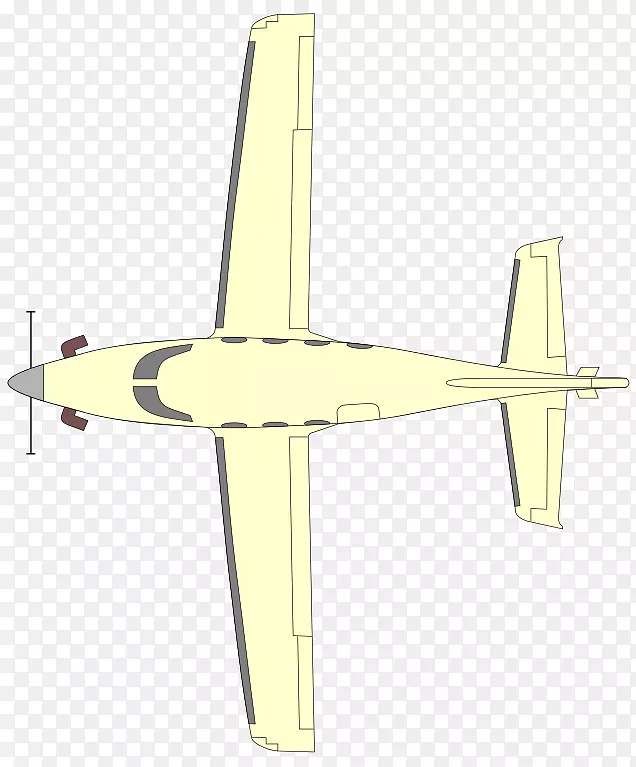 单面轻型飞机螺旋桨通用航空飞机