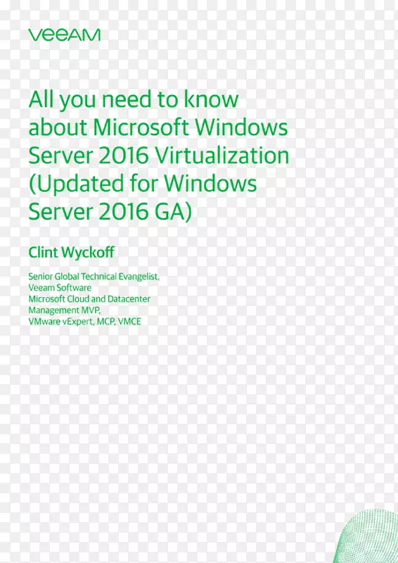 Windows server 2016 microsoft hyper-v-microsoft