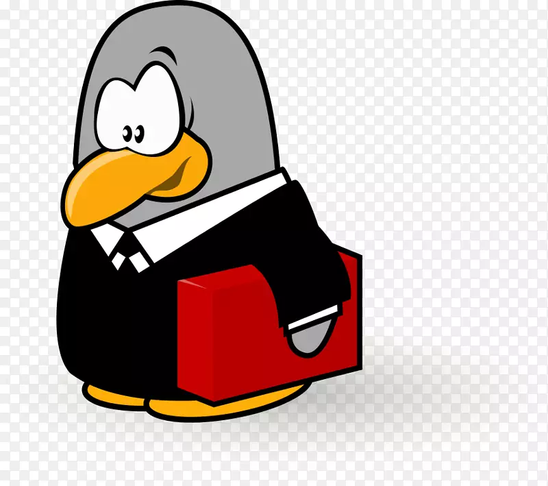 鸭企鹅事业剪贴画-鸭子