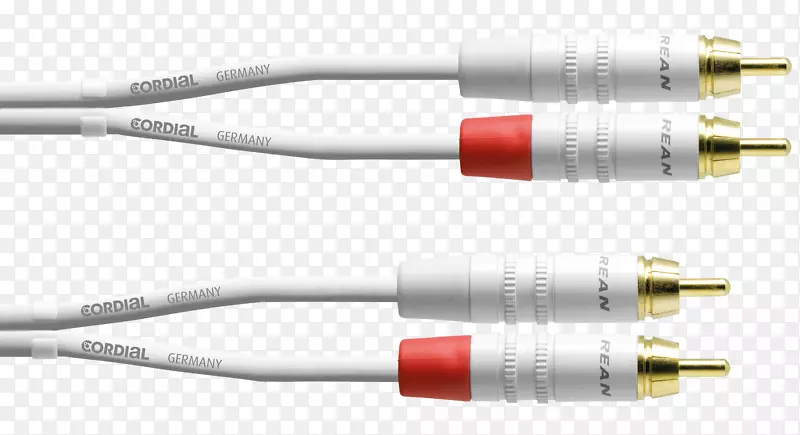 XLR连接器RCA连接器电缆适配器RCA连接器