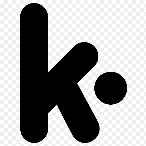 社交媒体Kik信使标志电脑图标-社交媒体