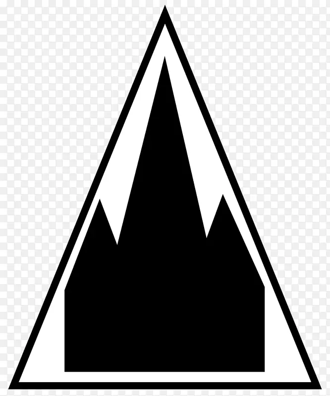 三角白色品牌字体-三角形