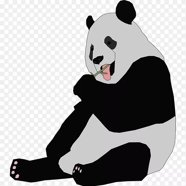 大熊猫熊红熊猫夹艺术熊