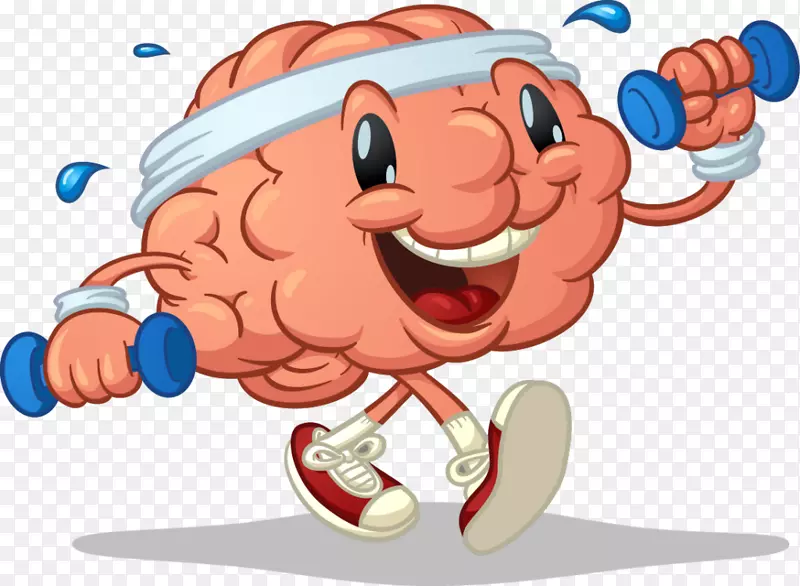 认知训练脑运动人体剪贴术-脑