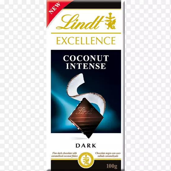 椰子棒巧克力松露Lindt&sprüngli黑巧克力-巧克力