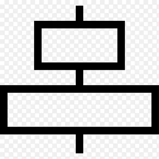 矩形计算机图标形状