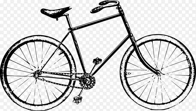 自行车传动便士自行车剪贴画.自行车
