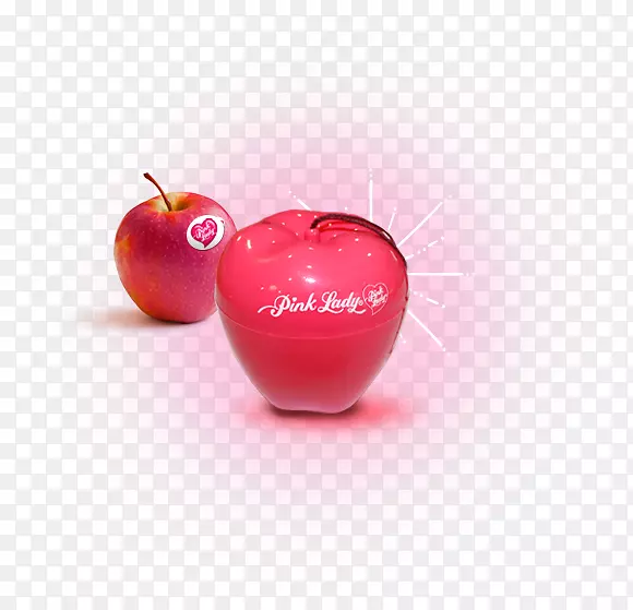 苹果克里普斯粉色免费购物袋和手推车食品-苹果