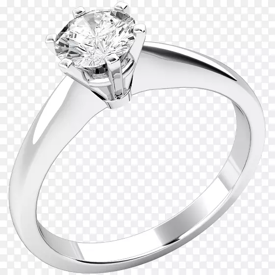 订婚戒指纸牌钻石亮戒指