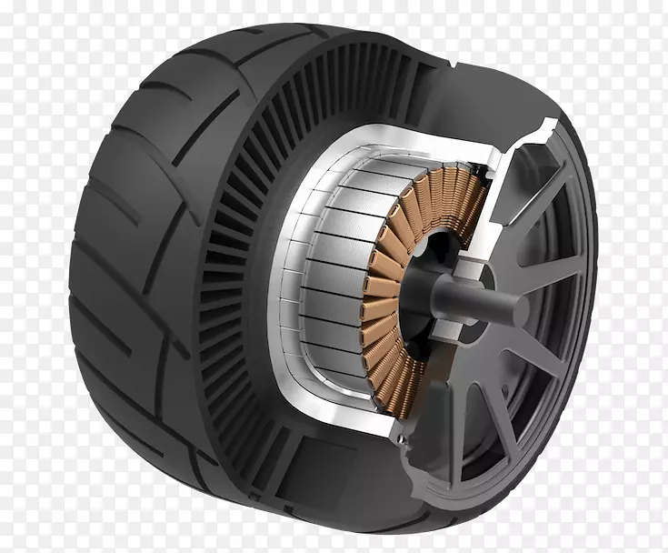 轮胎滑板车轮电动汽车电动发动机